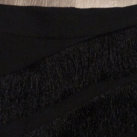 Black Fringe Skort - Picture 4 of 6